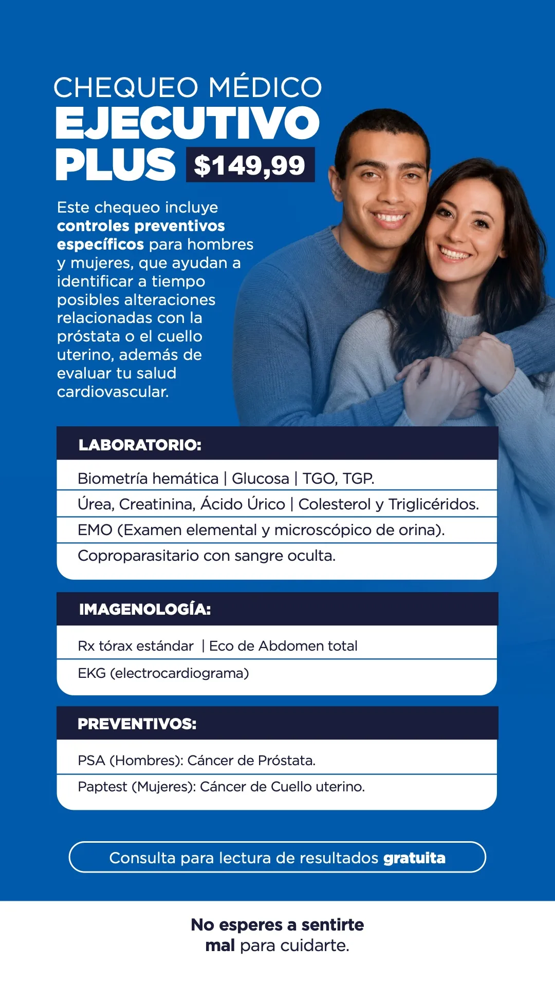 Chequeo Ejecutivo Plus, página 2 de 3