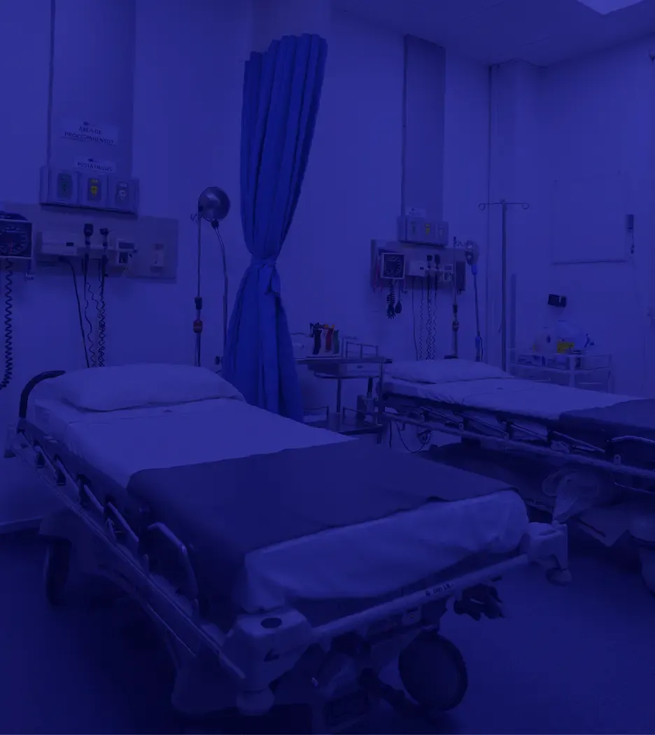 Sala de urgencias de Hospital Durán